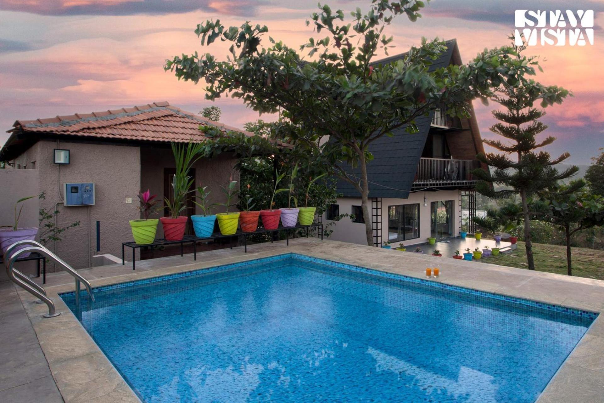 Stayvista At Hillside Harmony Pvt Pool & Free Breakfast Бенґалуру Екстер'єр фото
